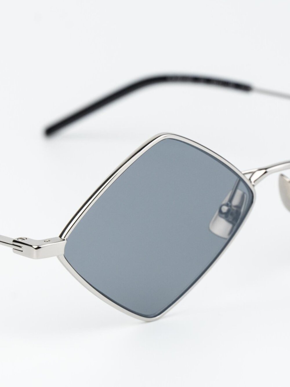 Saint Laurent Women Sunglasses Silver Flash SL302LISA 010 NEW AUTHENTIC - Picture 6 of 15